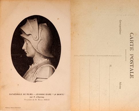 Franca Reims Catedral (Reims-Souvenir - M. Henri Abele - J. Bienaime)
