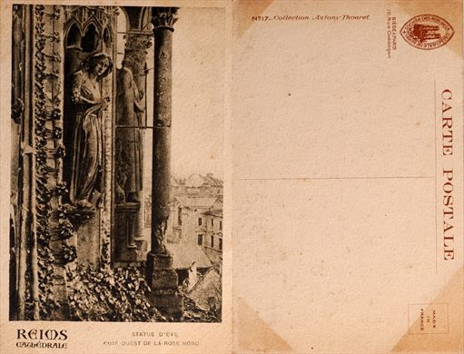 Franca Reims Catedral (Societe des Amis de la Cathedrale de Reims) (Collection Antony Thouret) N17