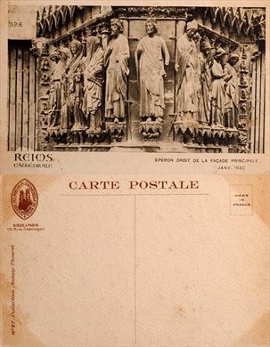 Franca Reims Catedral (Societe des Amis de la Cathedrale de Reims) (Collection Antony Thouret) N27