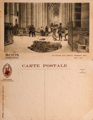 Franca Reims Catedral (Societe des Amis de la Cathedrale de Reims) (Collection Antony Thouret) N36