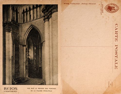 Franca Reims Catedral (Societe des Amis de la Cathedrale de Reims) (Collection Antony Thouret) N46