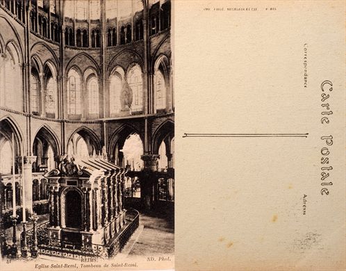 Franca Reims Iglesia Saint Remi (Imp. Phot. Neurdein et Cie.) 41