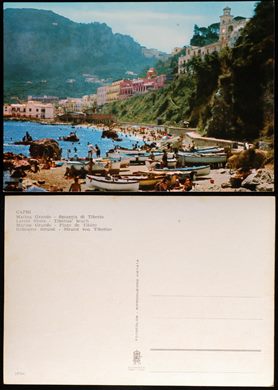 Italia Capri - Marina Grande - Spiaggia di Tiberio - 19234