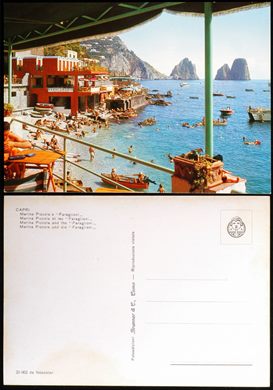 Italia Capri - Marina Piccola e Faraglioni - 21-062