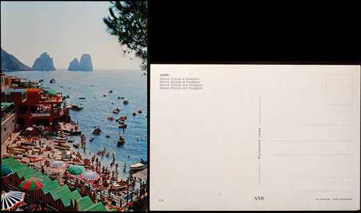 Italia Capri - Marina Piccola e Faraglioni - C8