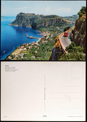 Italia Capri - Panorama e Porto - C22