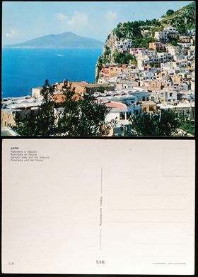 Italia Capri - Panorama e Vesuvio - C31