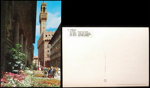 Italia Firenze - Gli Uffizi - Festa dei Fiori - 15