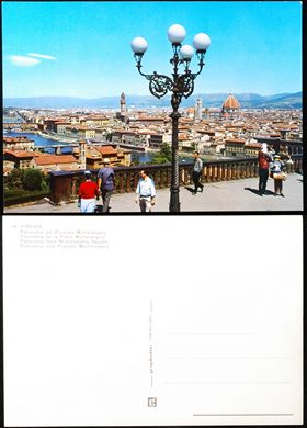 Italia Firenze - Panorama dai Piazzale Michelangelo - 18