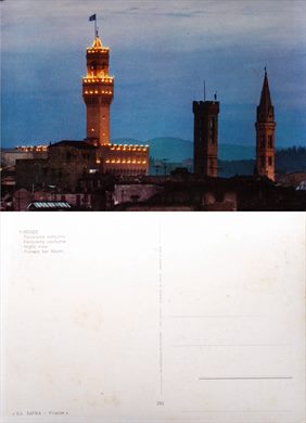 Italia Firenze - Panorama notturno - 282