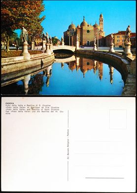 Italia Padova Prato della Valle e Basilica di S. Giustina