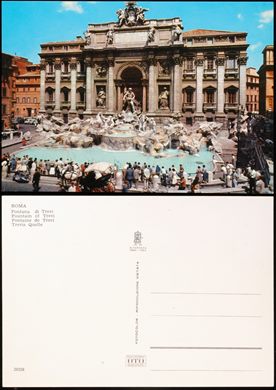 Italia Roma Fontana di Trevi 28328