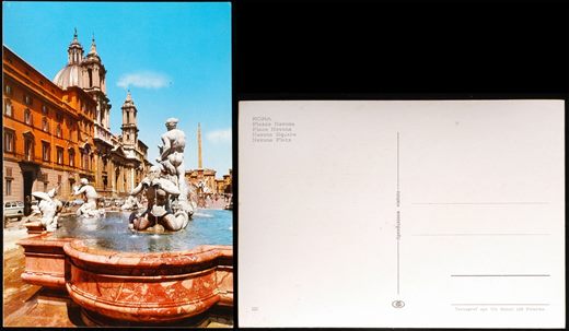 Italia Roma Piazza Navona 1111