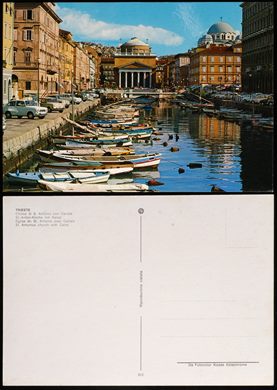 Italia Trieste - Chiesa di S. Antonio con Canale - 812