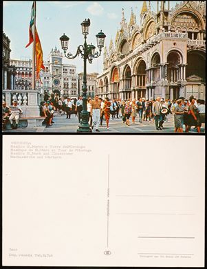 Italia Venezia - Basilica S. Marco e Torre dellOrologio - 7807
