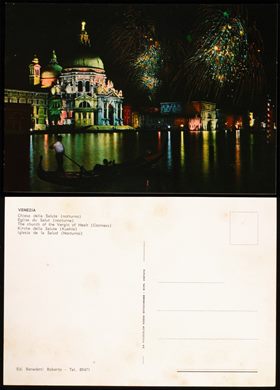 Italia Venezia - Chiesa della Salute (notturno)