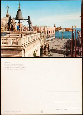 Italia Venezia - I Mori e la Piazzetta S. Marco 54