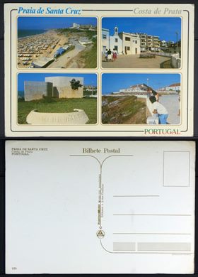 Portugal, Costa de Prata, Praia de Santa Cruz 225