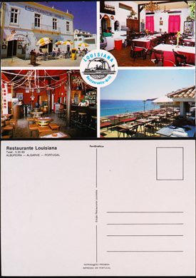 Portugal Algarve Albufeira Rest. Lousiana