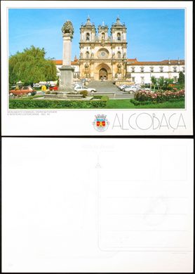 Portugal Alcobaca monumento a Manuel Vieira Natividade e Mosteiro - 605