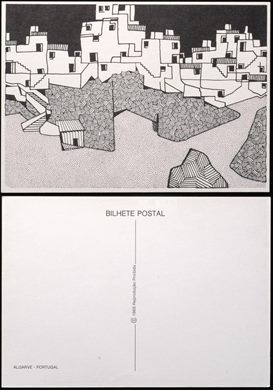 Portugal Algarve desenhos preto e branco - CD1