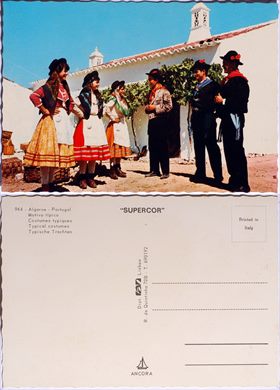 Portugal Algarve Trajes tipicos - 964