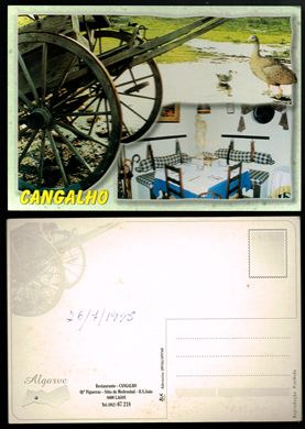 Portugal, Algarve, Restaurante Cangalho