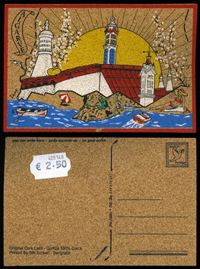 Portugal Algarve Original Cork Card 1