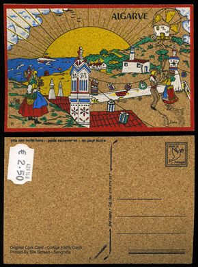 Portugal Algarve Original Cork Card 2