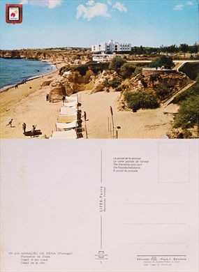 Portugal Armacao de Pera pormenor da praia - 419