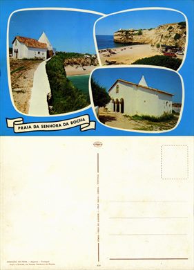 Portugal Armacao de Pera praia e Ermida de Na. Sa. da Rocha - 839