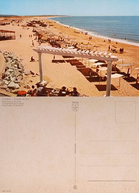 Portugal Armacao de Pera vista parcial da praia - 787-PR