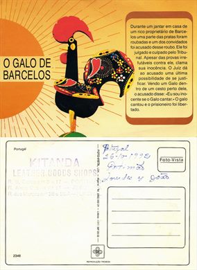Portugal Barcelos galo - 2348