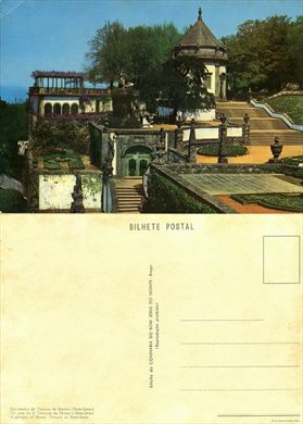 Portugal Braga Bom Jesus Terreiro de Moises