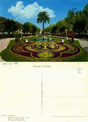 Portugal Coimbra Parque de Dr. Manuel Braga - 4C-PR