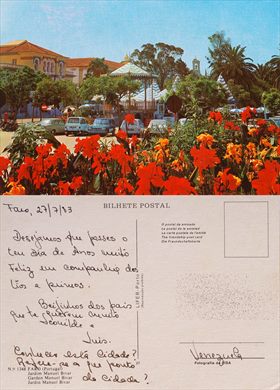 Portugal Faro Jardim de Manuel Bivar - 1348