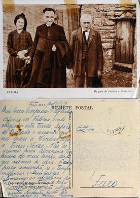 Portugal Fatima Os pais de Jacinta e Francisco