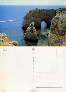 Portugal Praia da Marinha - 1854