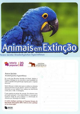 Portugal Lisboa Jardim Zoologico AeE Arara-Jacinta