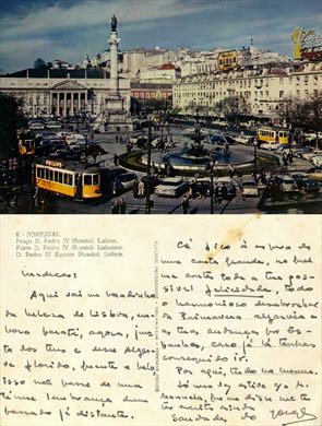 Portugal Lisboa Praca D. Pedro IV - 6