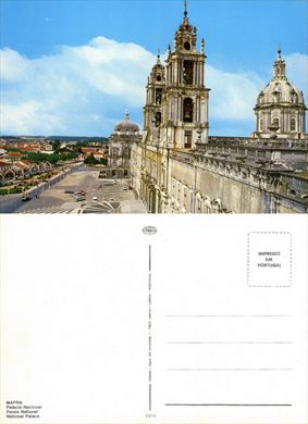 Portugal Mafra Palacio Nacional - 2210