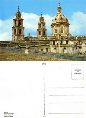 Portugal Mafra Palacio Nacional - 2217