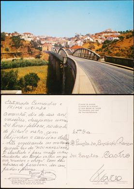 Portugal Odemira Ponte sobre o rio Mira - 1315