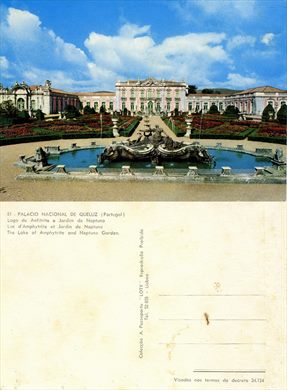 Portugal Queluz Palacio Nacional - 81