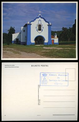 Portugal, Santiago do Cacem, Igreja de Nossa Senhora de Graca 22 - Cromotipo