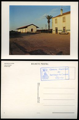 Portugal, Santiago do Cacem, Largo da Estacao, Ermida Sado 9