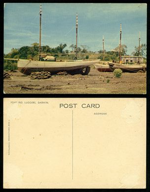 Australia, Darwin, Pearling Luggers