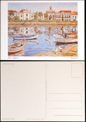 Portugal Oleo de Cruz Pereira Faro 2