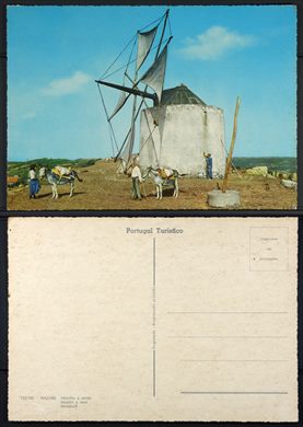 Portugal, Nazare, Moinho a vento 755-197