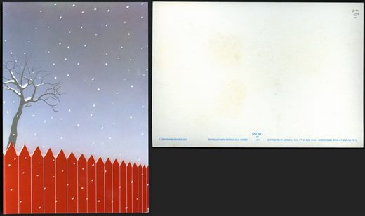 Silk-Screen (Snow I by Key)